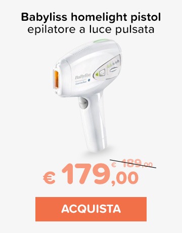 Babyliss epilatore a luce pulsata