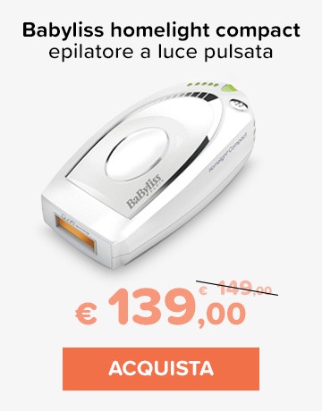 Babyliss epilatore a luce pulsata